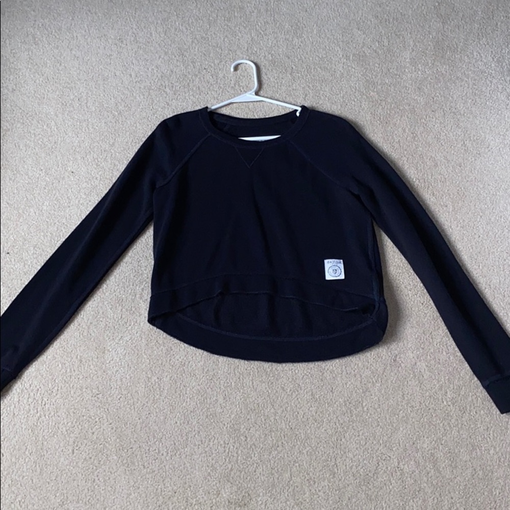 Crop top sweatshirt